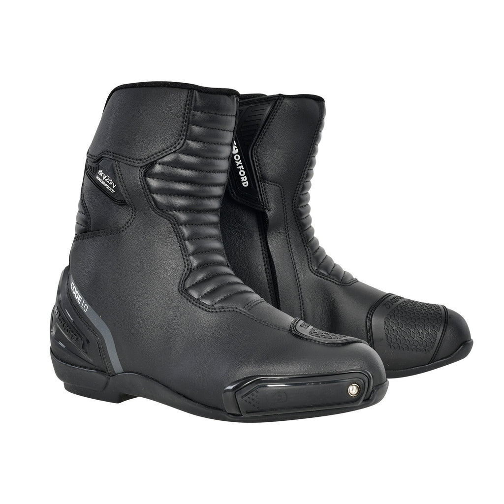 Oxford Code 1.0 Mid D2D MS Boot - Stealth Black, Black/White or Black/Flo Yellow - BM22330