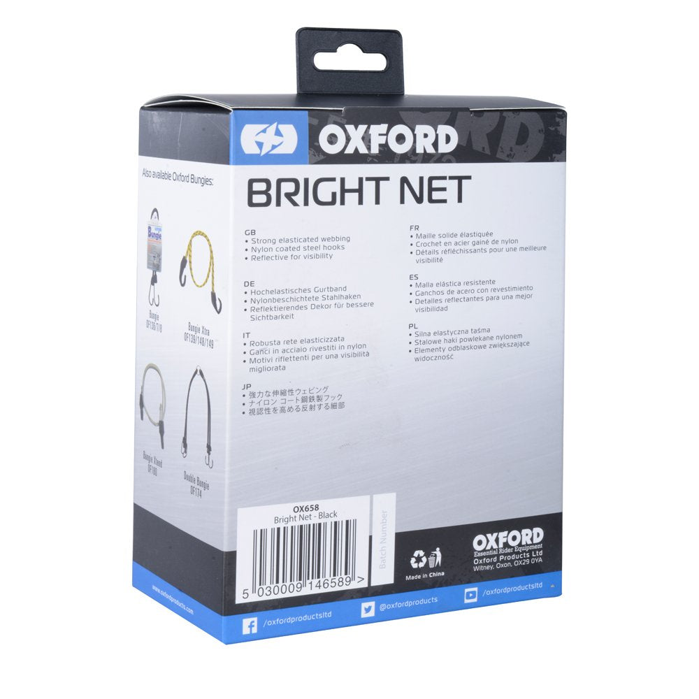 Oxford Bright Net (Black/Reflective or Yellow/Reflective) - OX658/659...