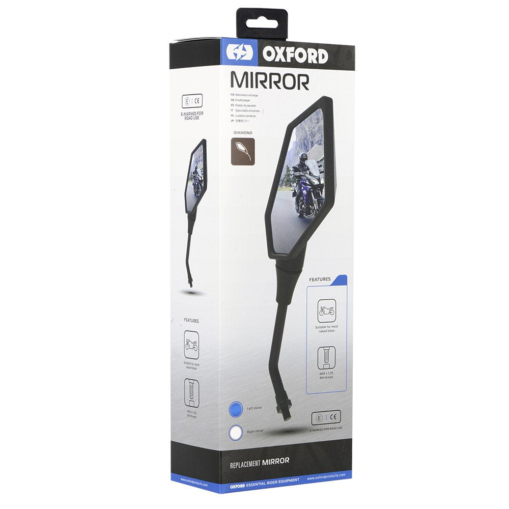 Oxford Mirror Diamond Left - OX570..