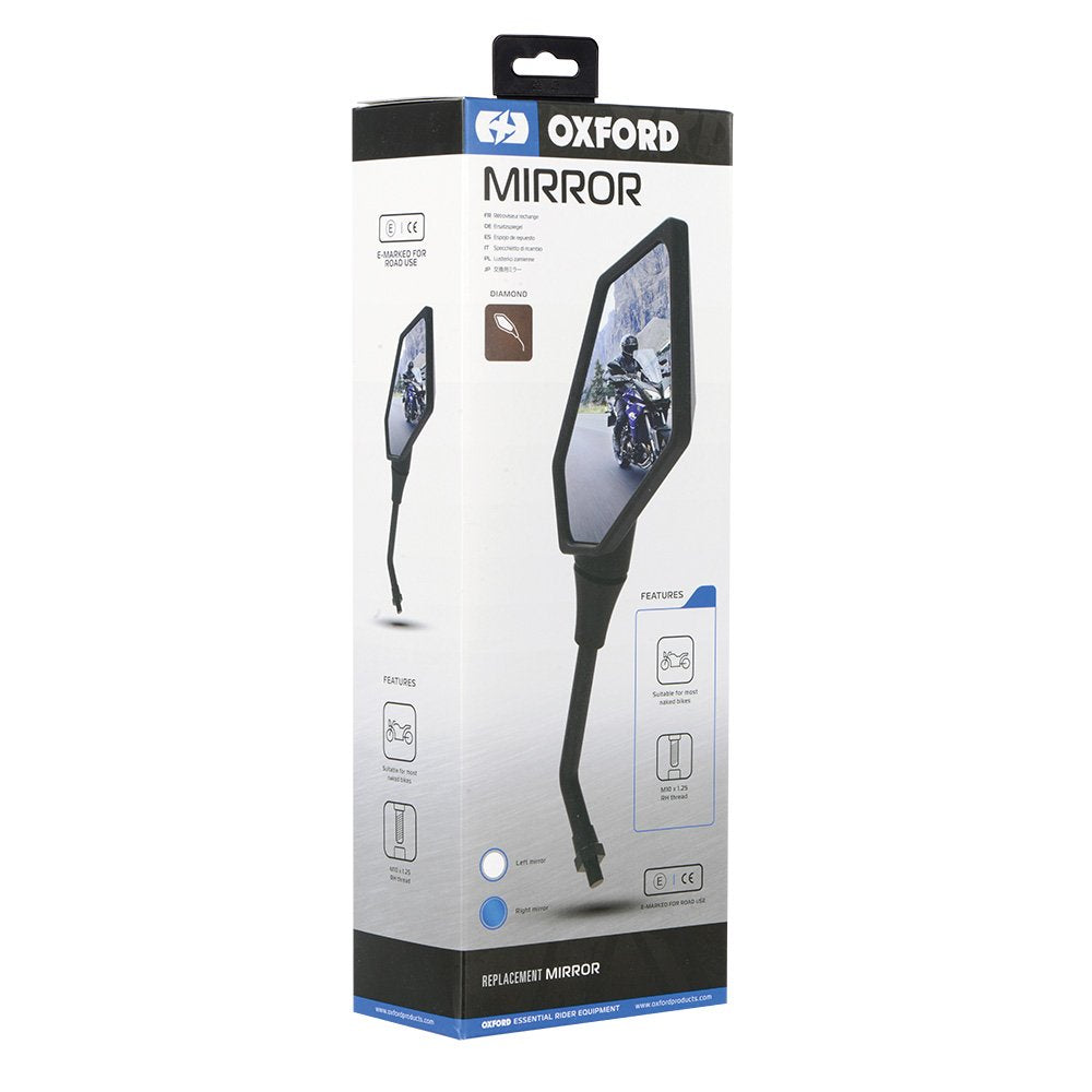 Oxford Mirror Diamond Right - OX571