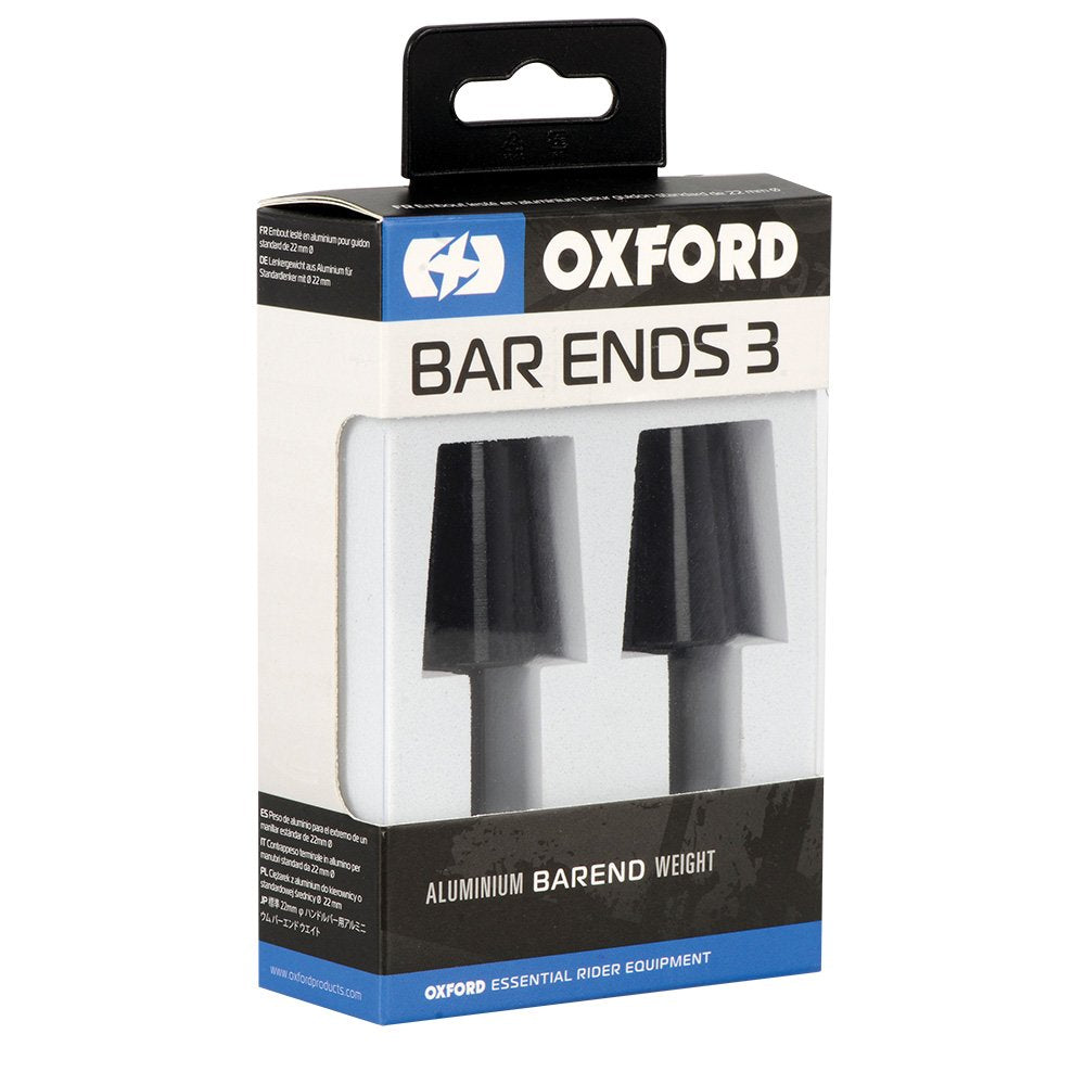 Oxford BarEnds 3 (Black) - OX599..