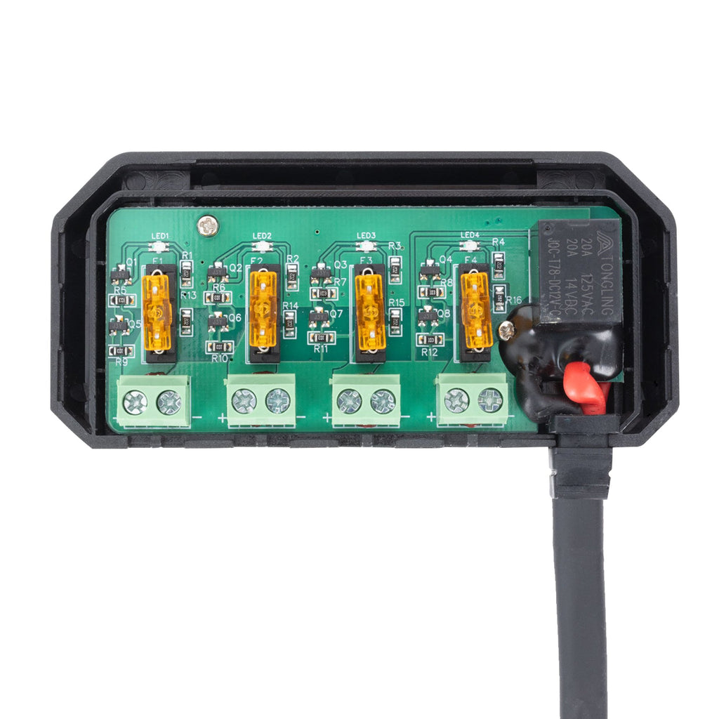 Oxford Junction Box 12V with fused power outlets - EL112