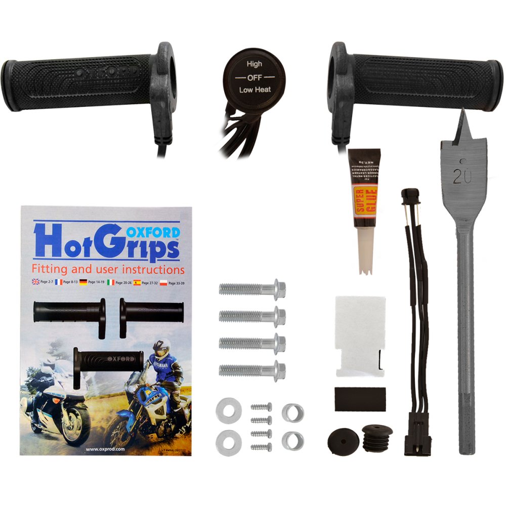 Oxford Hotgrips Essential Commuter / 50cc-250cc Scooter - OF772