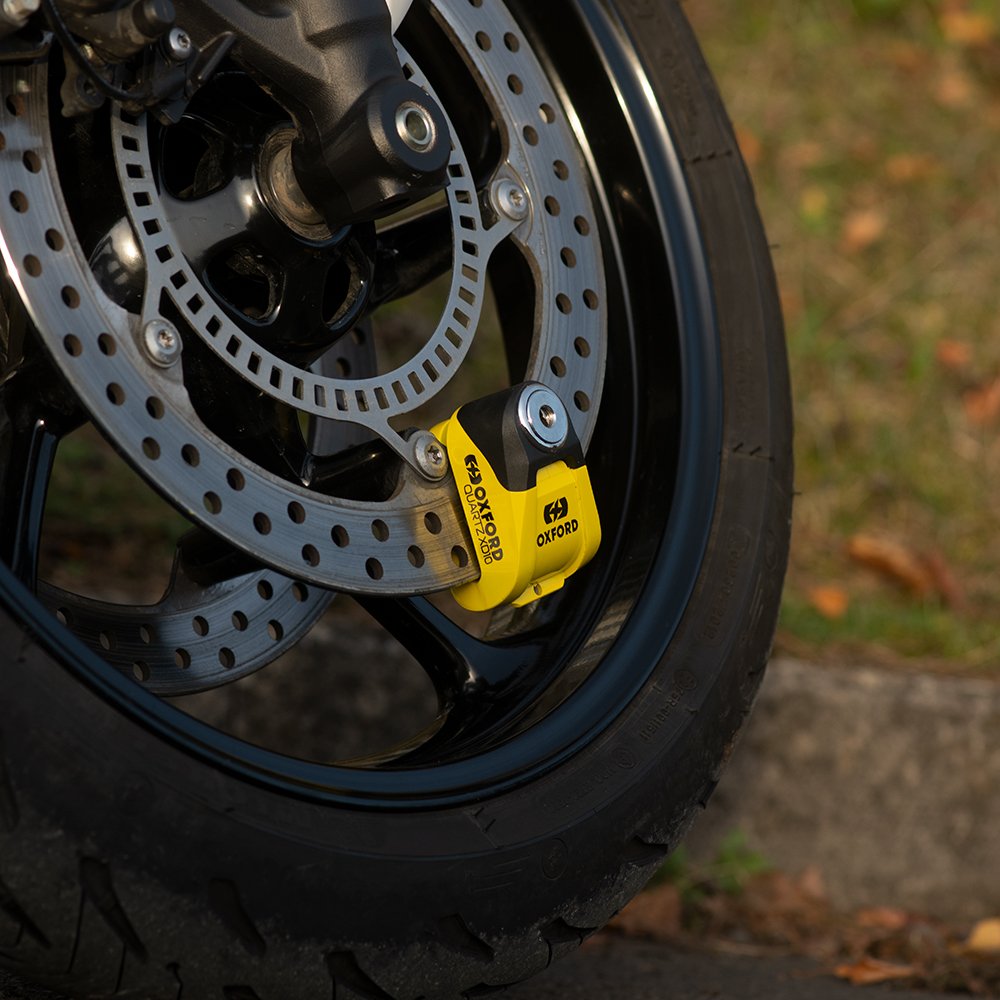 Oxford Quartz XD10 Disc Lock Yellow - LK209..