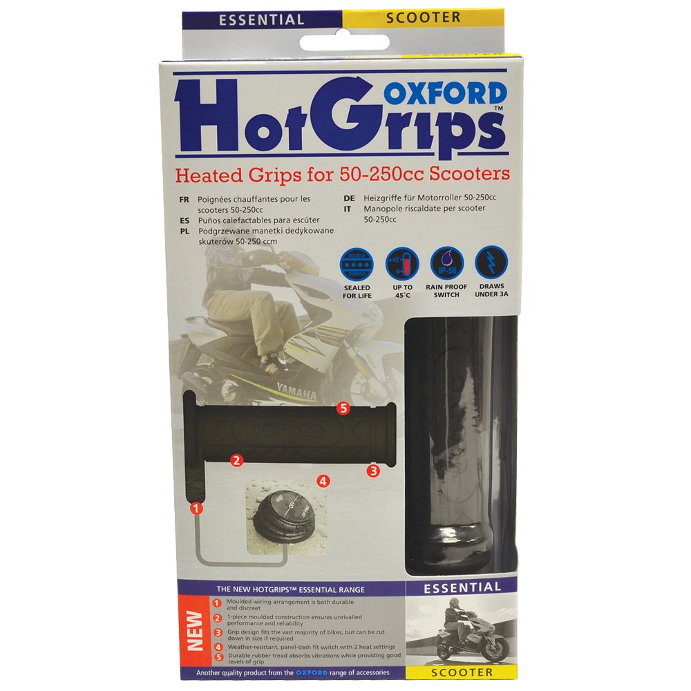 Oxford Hotgrips Essential Commuter / 50cc-250cc Scooter - OF772