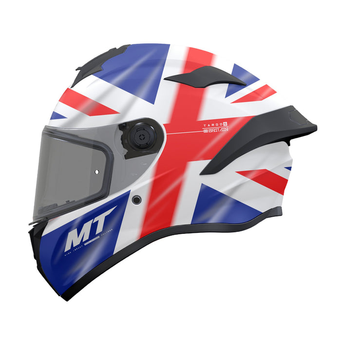 **Limited Stock** MT Targo S Britain Gloss Red White Blue (in XS, S & L Only) - M1343B011151....