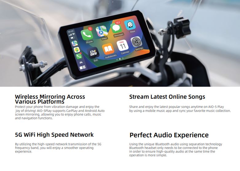 Chigee AIO-5 Play Smart Riding Display - MFP0128..