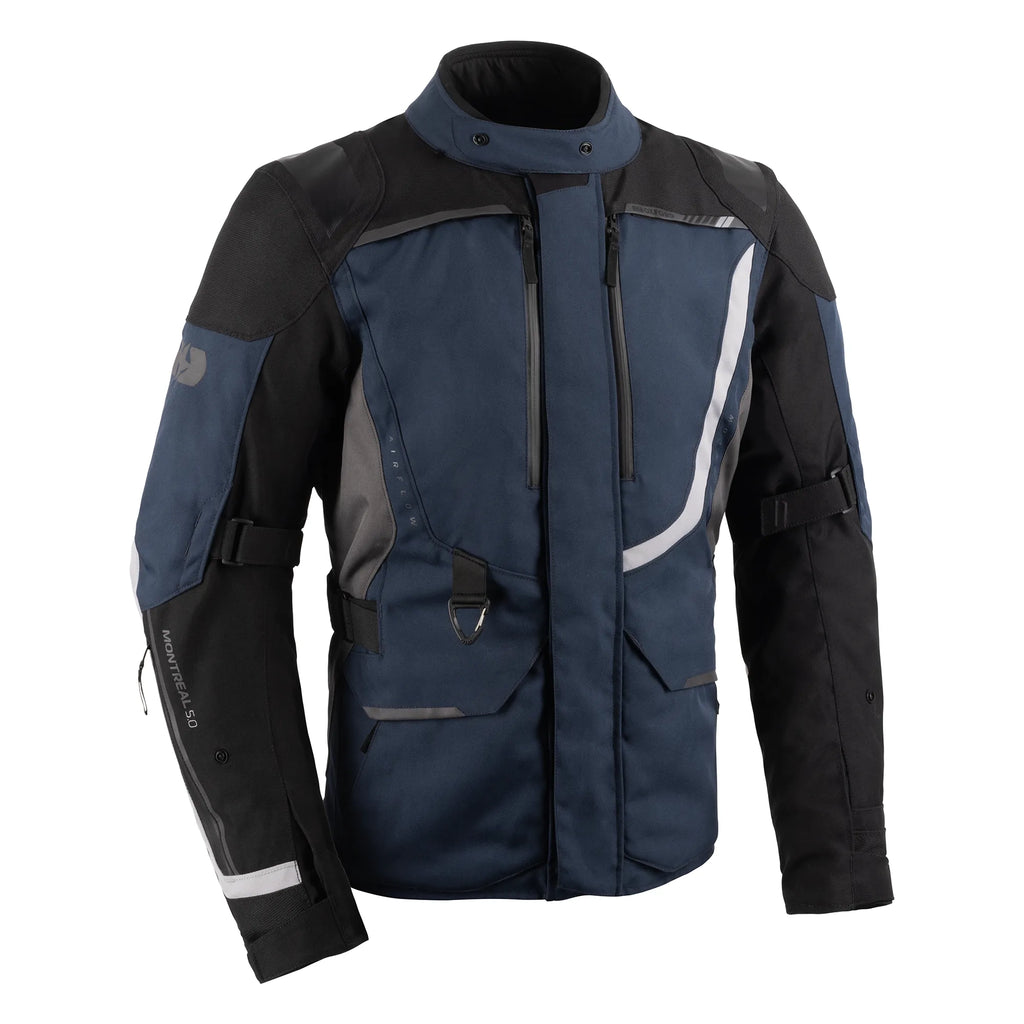 *NEW* Oxford Montreal 5.0 Dry2Dry Men’s Jacket in Grey/Black/Yellow, Stealth Black or Blue/Black/Grey - TM25160..