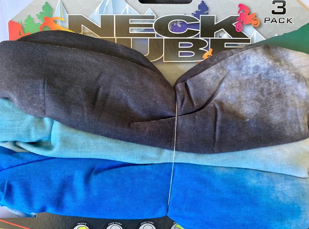 Neck Tube 3-Pack (Various Designs)
