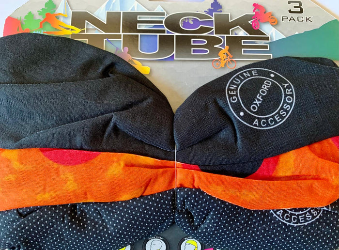 Neck Tube 3-Pack (Various Designs)
