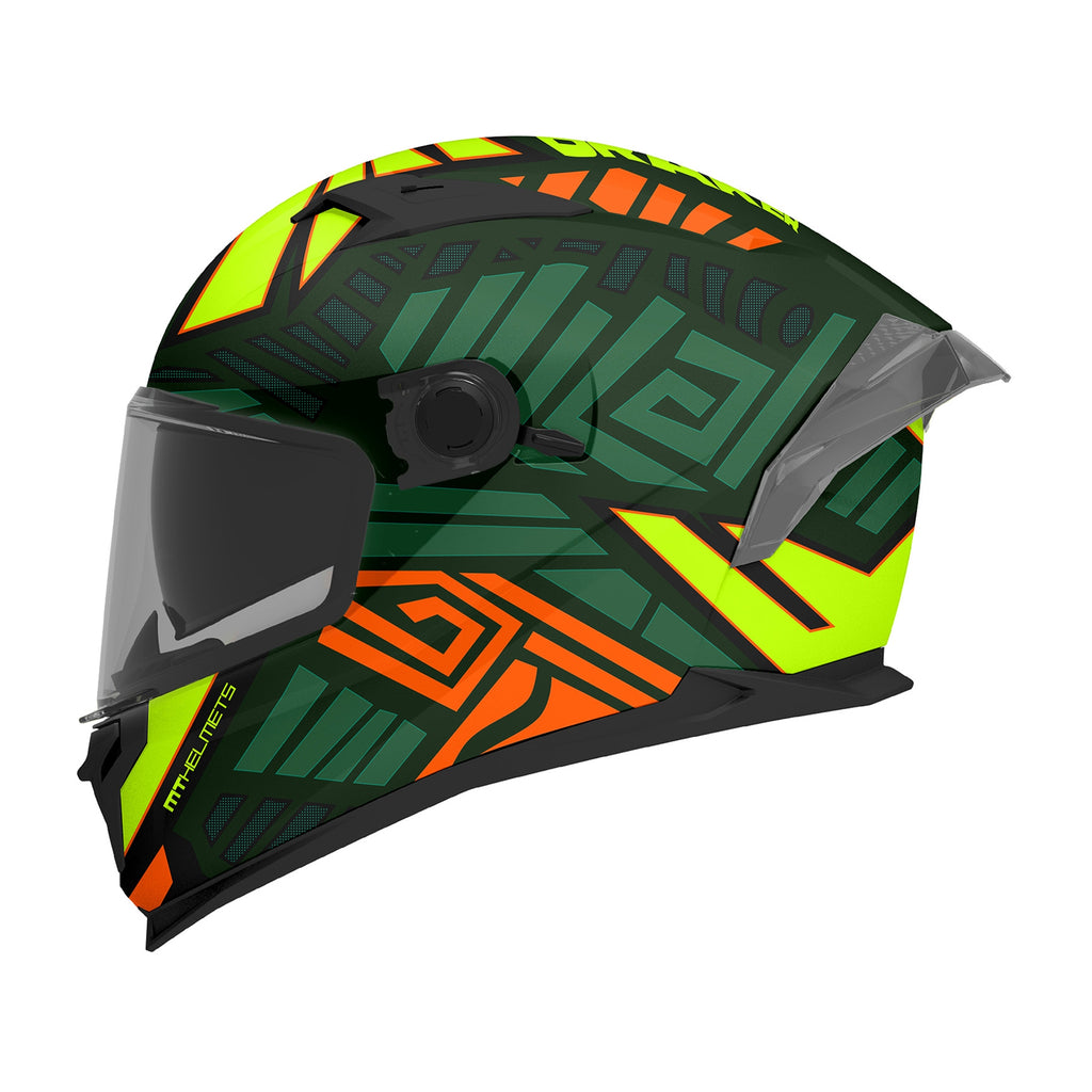 MT Braker Zebra in Matt Black/Blue, Matt Black/Red or Matt Black/Green - M1346B17...