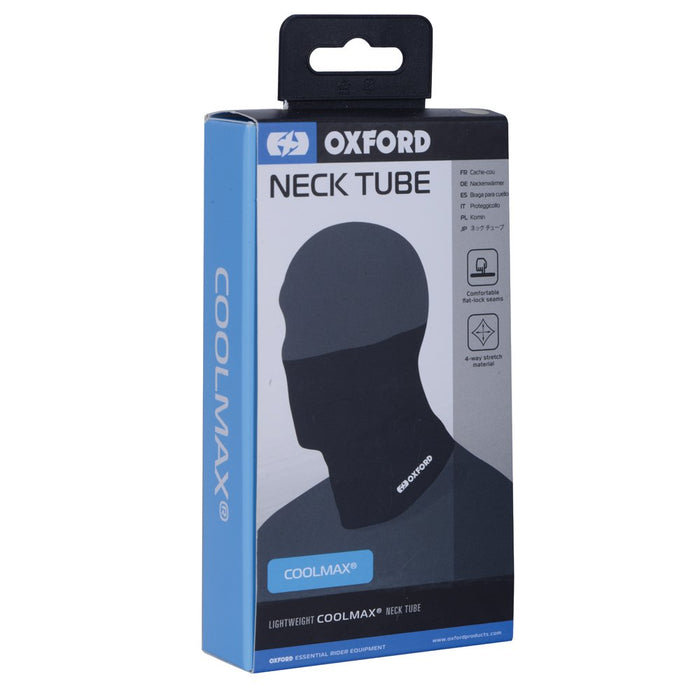 Oxford Neck Tube Coolmax Black - CA110..