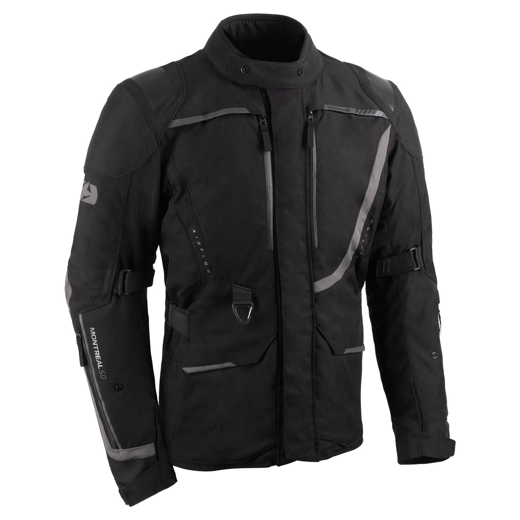 *NEW* Oxford Montreal 5.0 Dry2Dry Men’s Jacket in Grey/Black/Yellow, Stealth Black or Blue/Black/Grey - TM25160..