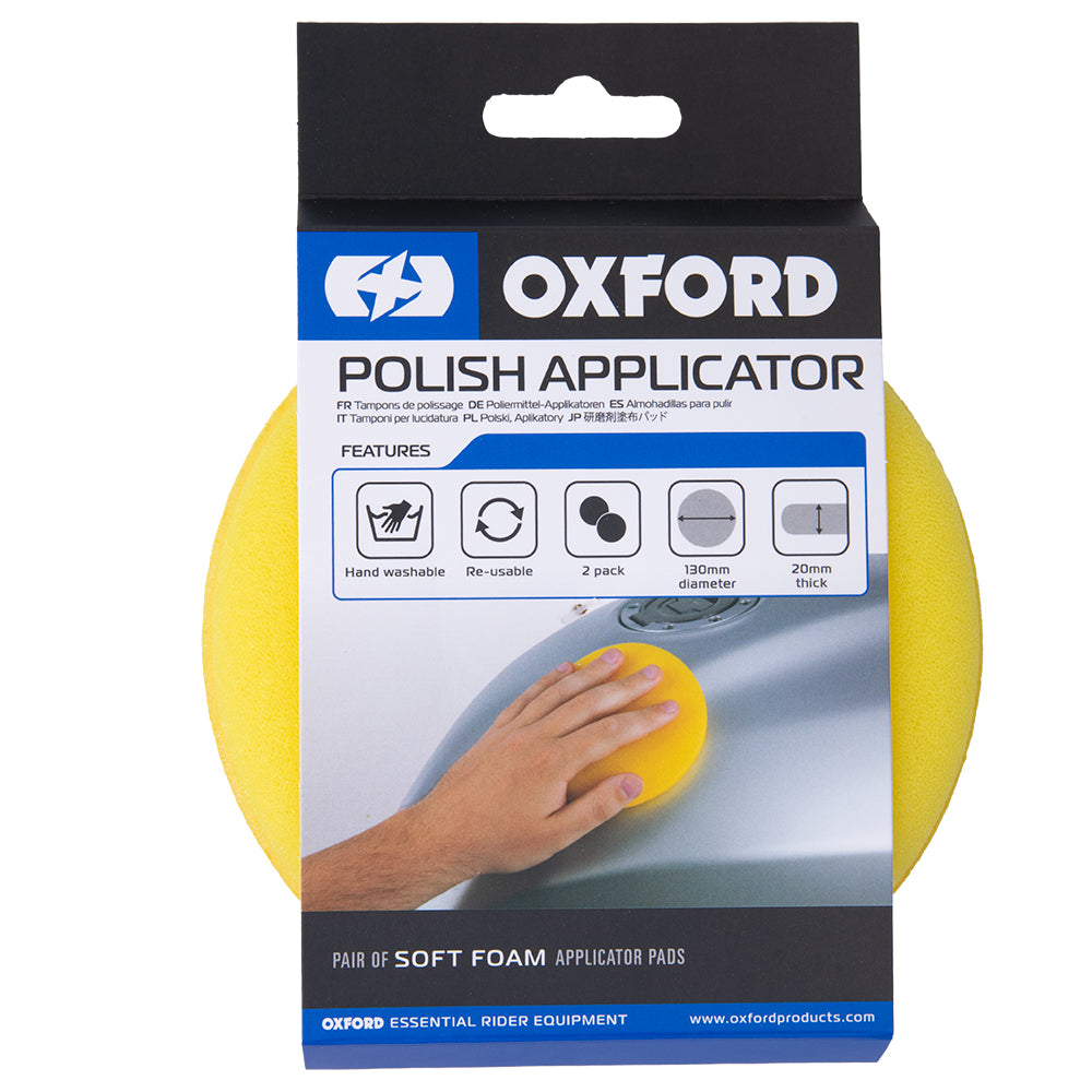Oxford Polish Applicator Pads Twin Pack - OX262..