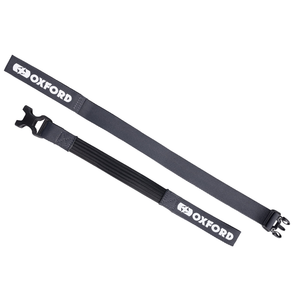 *Oxford Atlas B-Clip 26mm x 1.2M in Black, Asphalt or Lichen (Pair) - OX31..