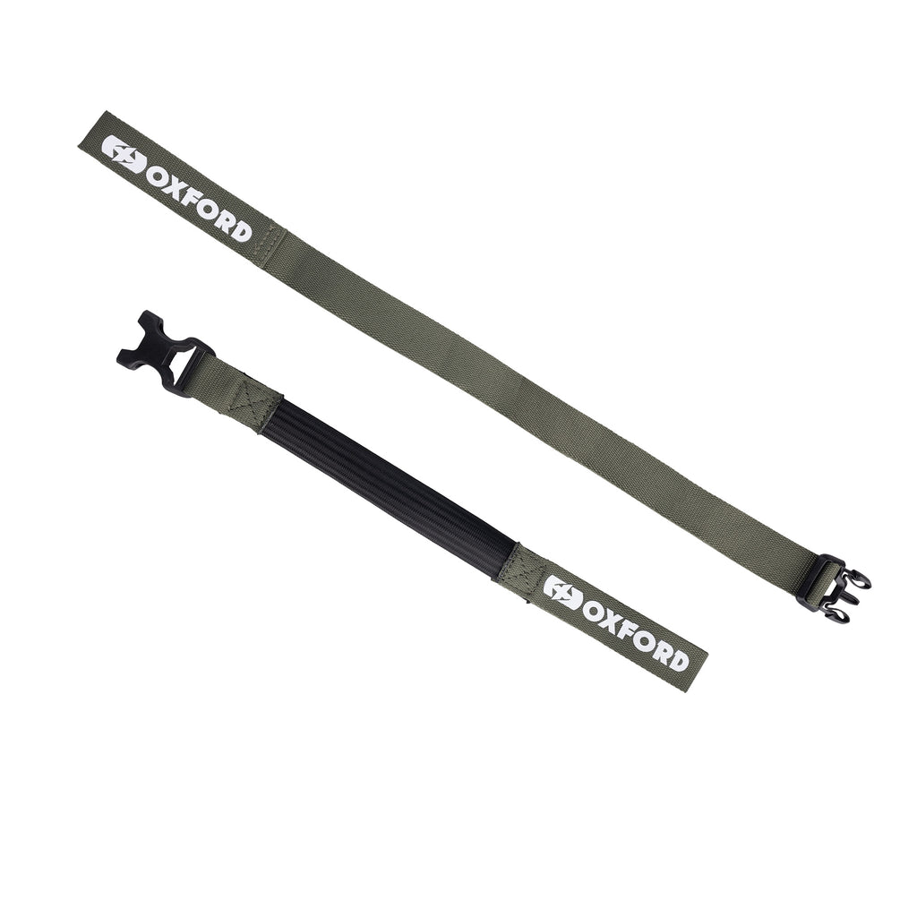 *Oxford Atlas B-Clip 26mm x 1.2M in Black, Asphalt or Lichen (Pair) - OX31..