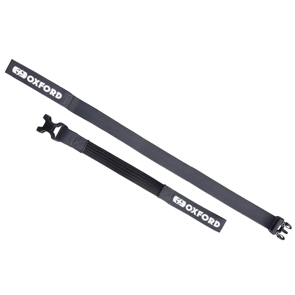 *Oxford Atlas B-Clip 26mm x 2.0M in Black, Asphalt or Lichen (Pair) - OX32..
