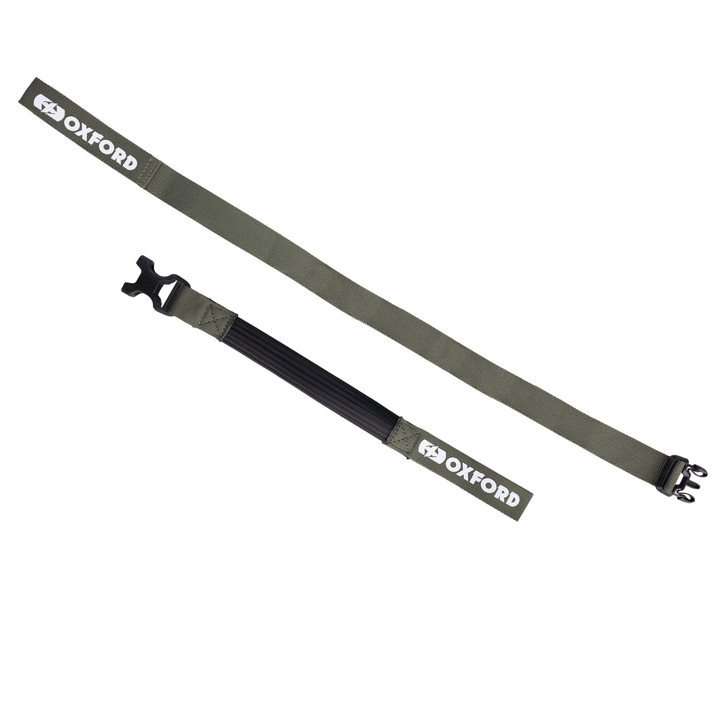 *Oxford Atlas B-Clip 26mm x 2.0M in Black, Asphalt or Lichen (Pair) - OX32..