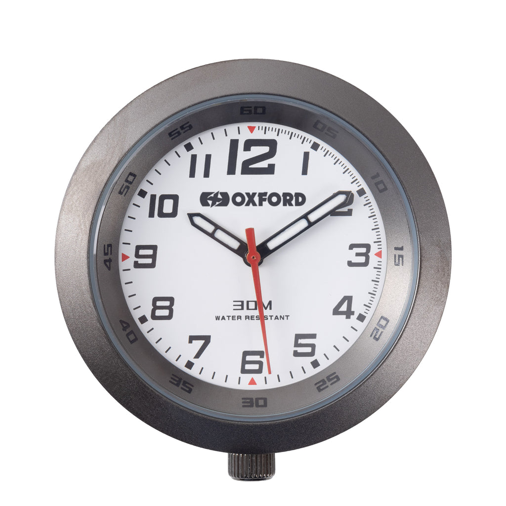 *Oxford AnaClock in Black, Silver or Titanium - OX559 / OX56..