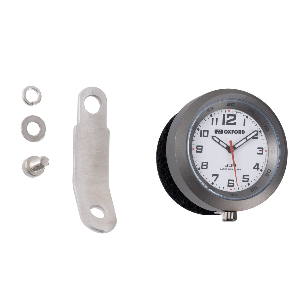 *Oxford AnaClock in Black, Silver or Titanium - OX559 / OX56..