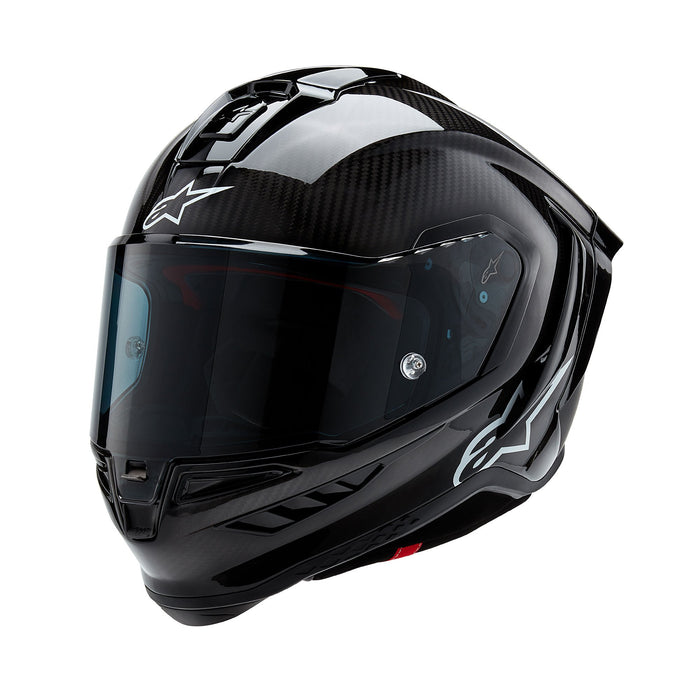 Alpinestars Supertech R10 Solid ECE06/FIM Black Carbon **NEW STOCK DUE SEPT '24 ORDER NOW! **