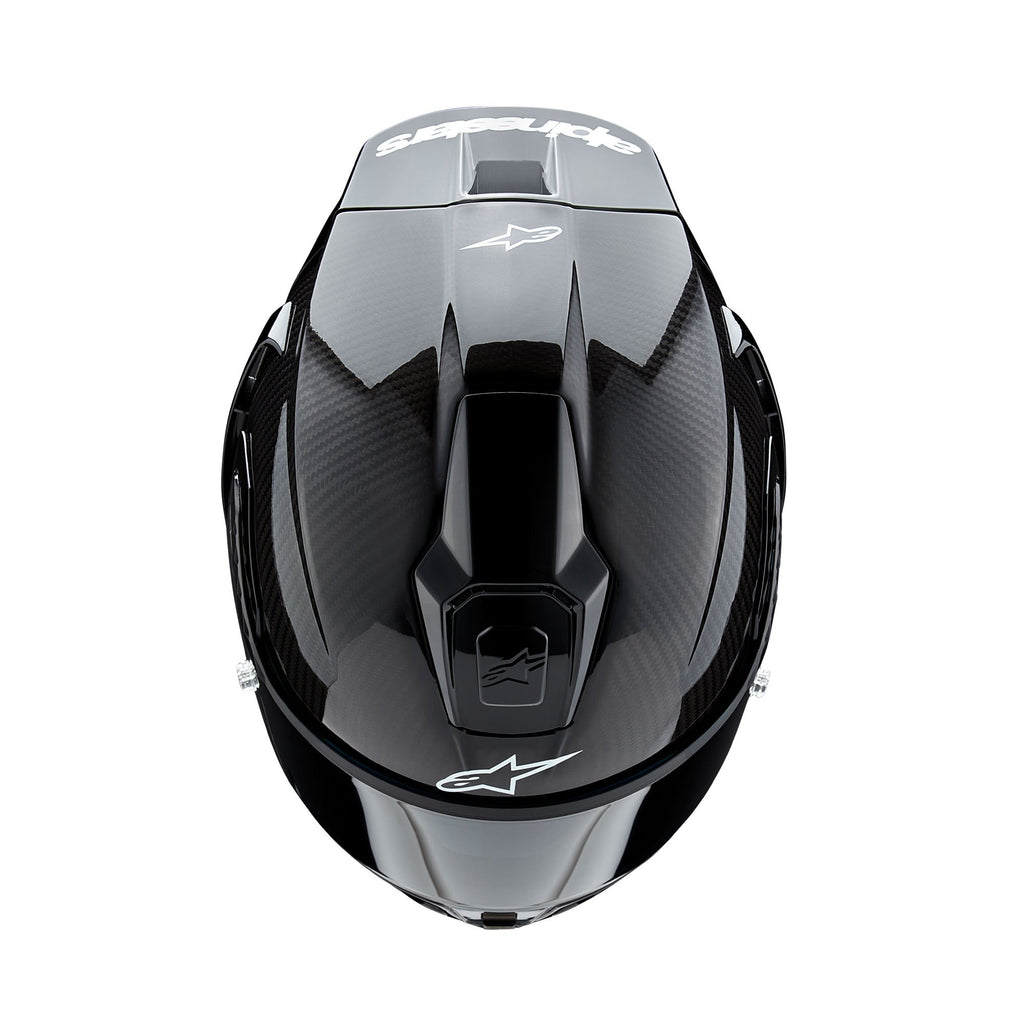 Alpinestars Supertech R10 Solid ECE06/FIM Black Carbon **NEW STOCK DUE SEPT '24 ORDER NOW! **