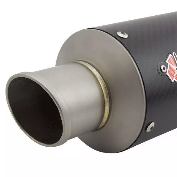 Lextek GP8C Carbon Fibre GP Stubby Exhaust Silencer 51mm*