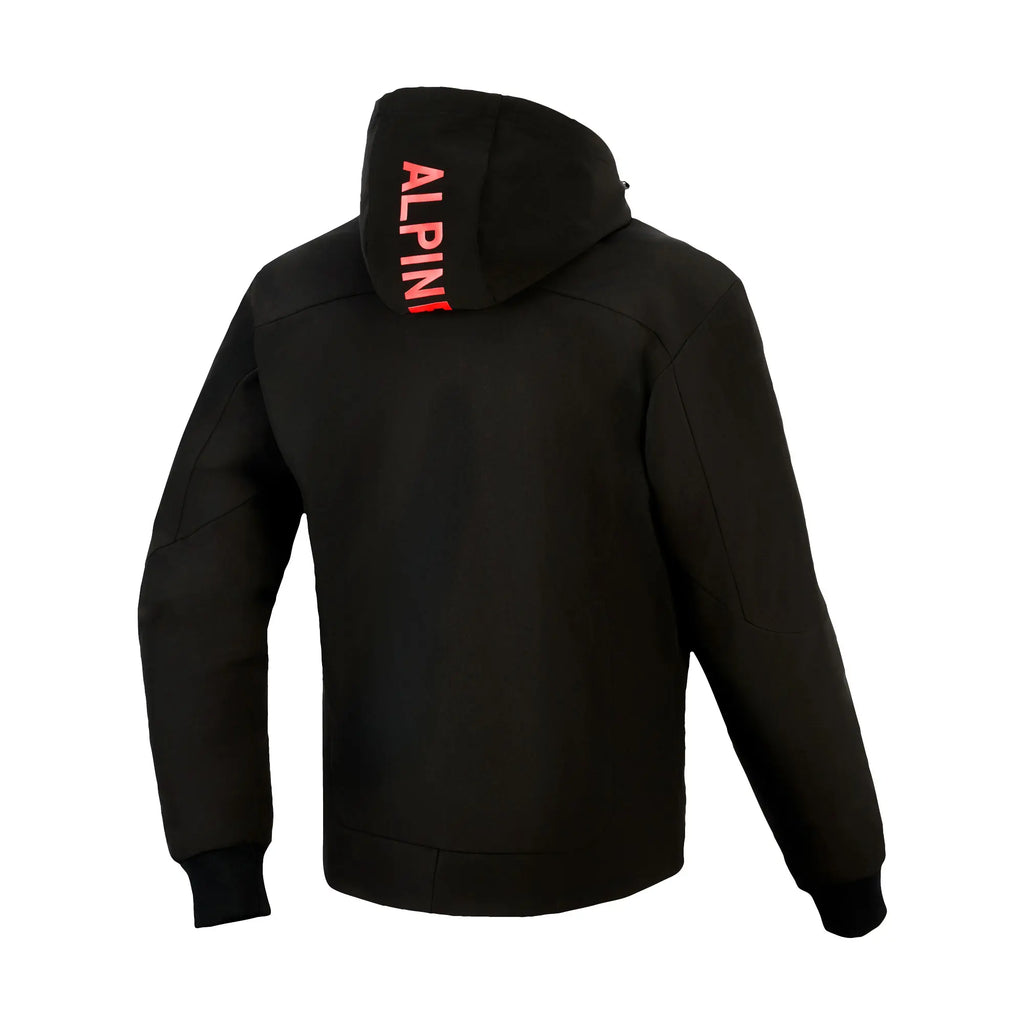 Alpinestars Radium Tech Hoodie in Black Bright Red or Black/White - 42026241..