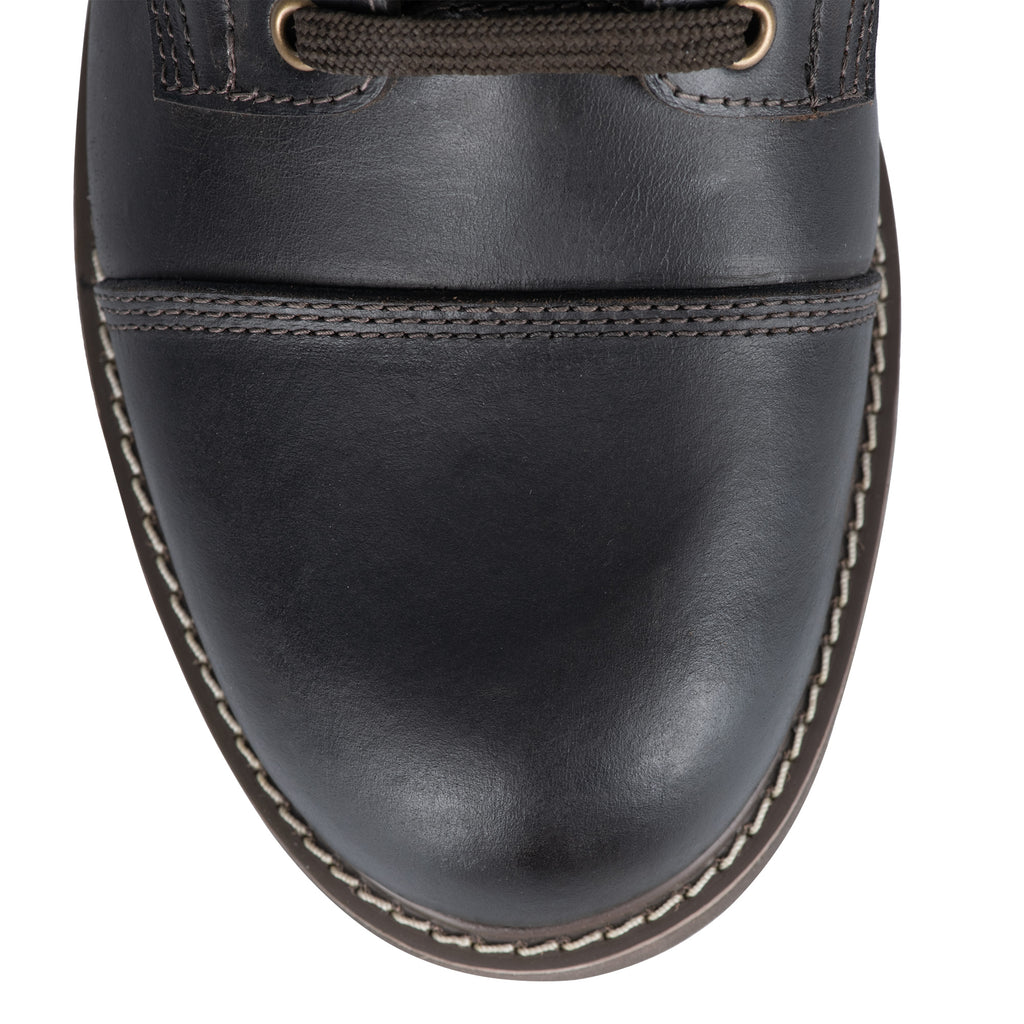 Oxford Merton Men's Waterproof Boots in Dark Brown or Black - BM23010..