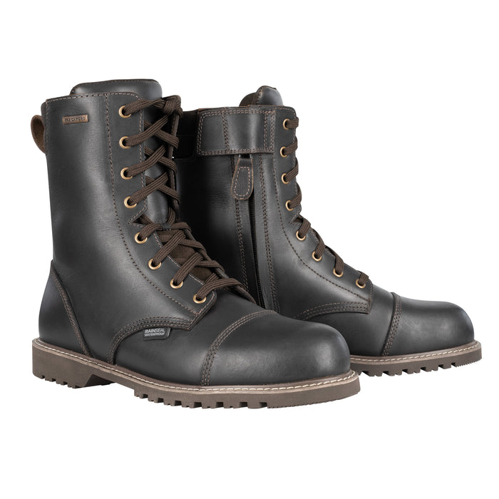 Oxford Merton Men's Waterproof Boots in Dark Brown or Black - BM23010..