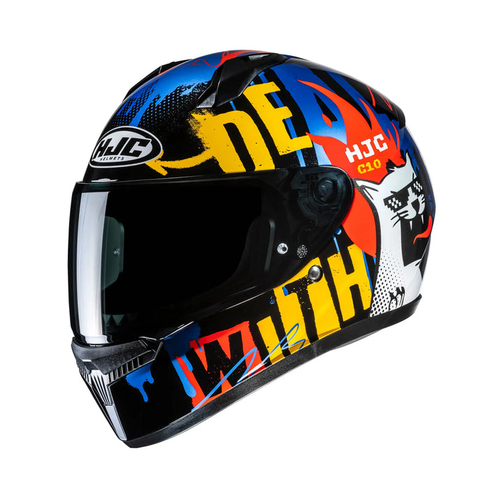 HJC C10 Fop in Blue White Fluo or Orange - C10F..