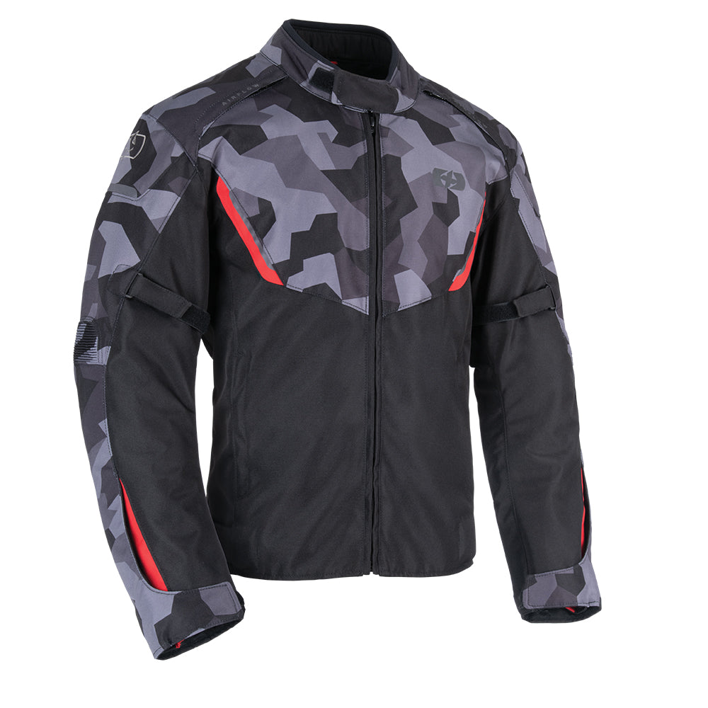 Oxford Delta 1.0 Jacket in Black, Black/Grey/Red or Black/Camo/Red - TM19310..