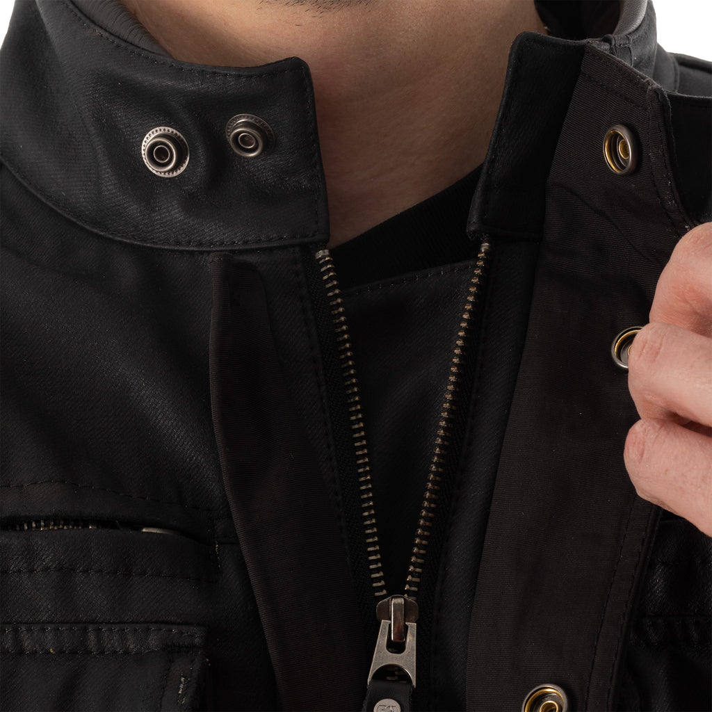 Oxford Sterling Dry2Dry Wax Cotton Men‘s Jacket in Black or Khaki - TM24020...