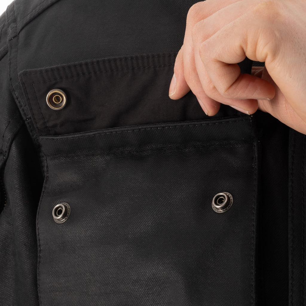 Oxford Sterling Dry2Dry Wax Cotton Men‘s Jacket in Black or Khaki - TM24020...