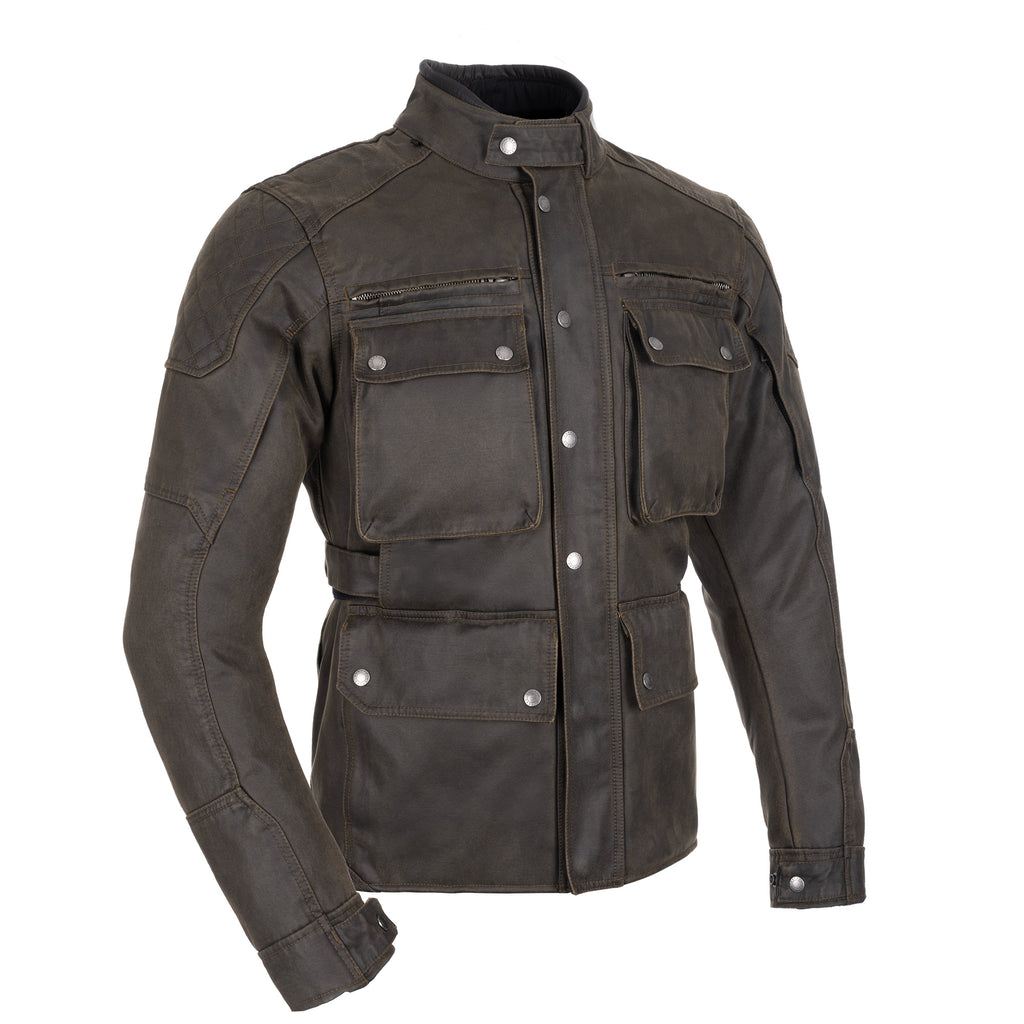 Oxford Sterling Dry2Dry Wax Cotton Men‘s Jacket in Black or Khaki - TM24020...