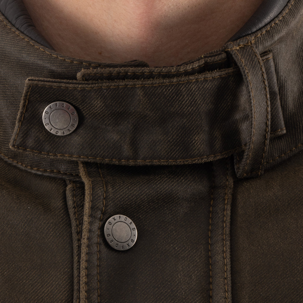 Oxford Sterling Dry2Dry Wax Cotton Men‘s Jacket in Black or Khaki - TM24020...