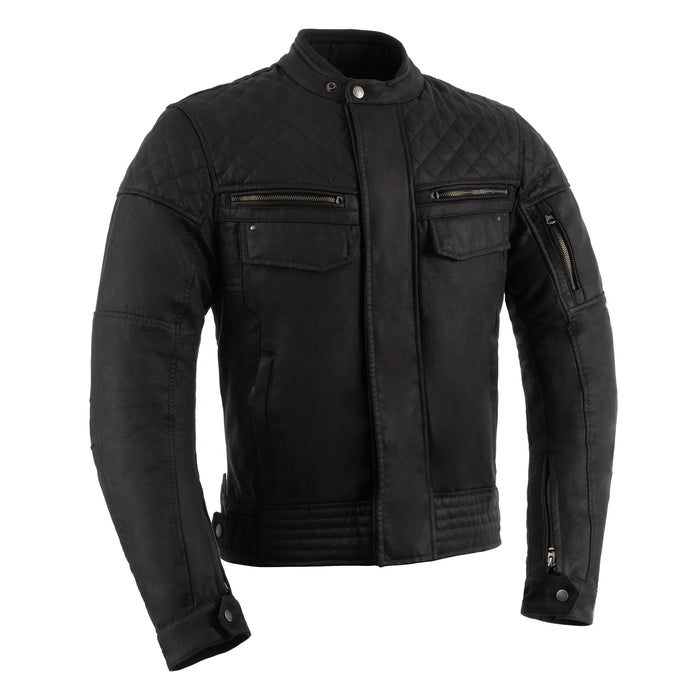 Oxford Hardy 2.0 Wax Men’s Jacket in Black or Khaki - TM25040...**STOCK DUE AUGUST***