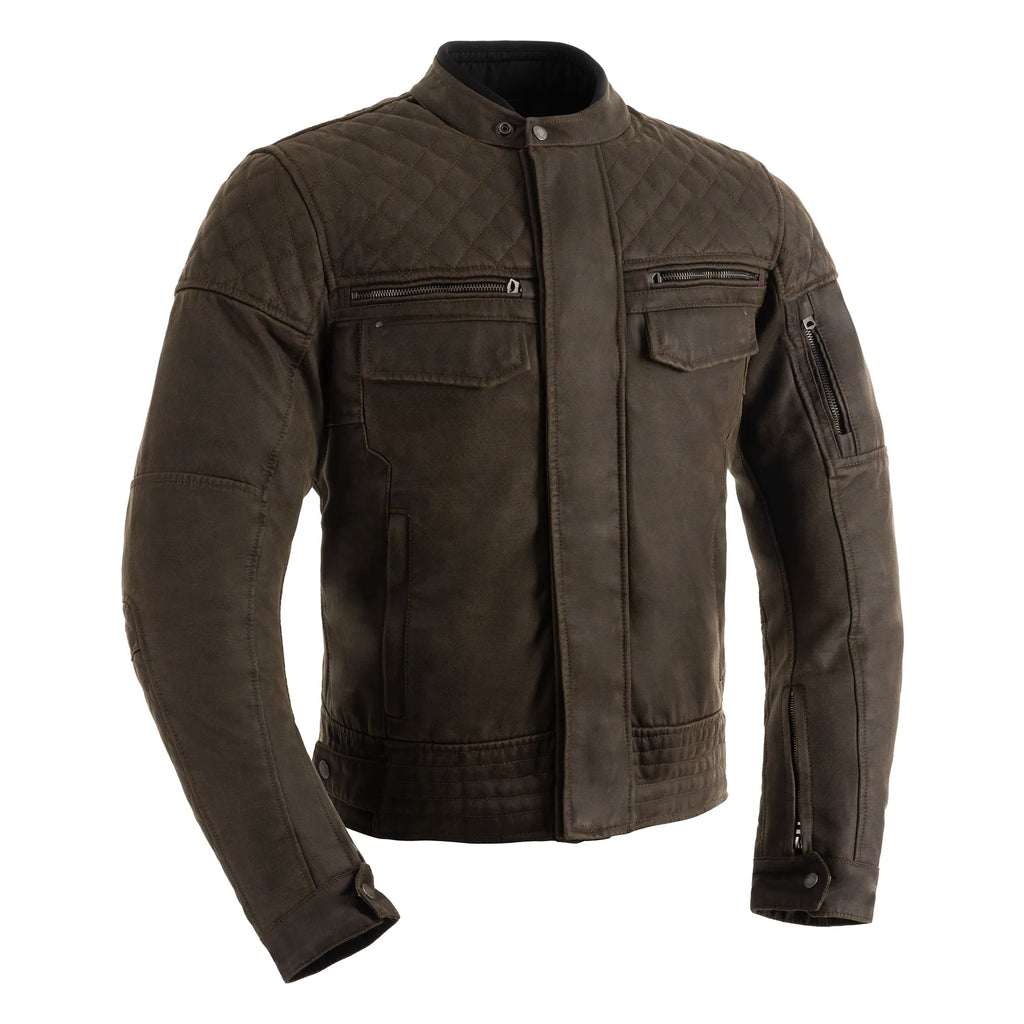 Oxford Hardy 2.0 Wax Men’s Jacket in Black or Khaki - TM25040...**STOCK DUE AUGUST***