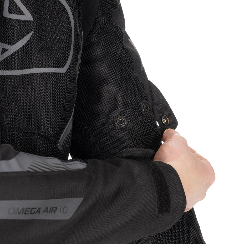 Oxford Omega 1.0 Air Mesh Jacket in Blk/Wht, Blk/Grn & Blk/Camo/Fluo - TM25310..