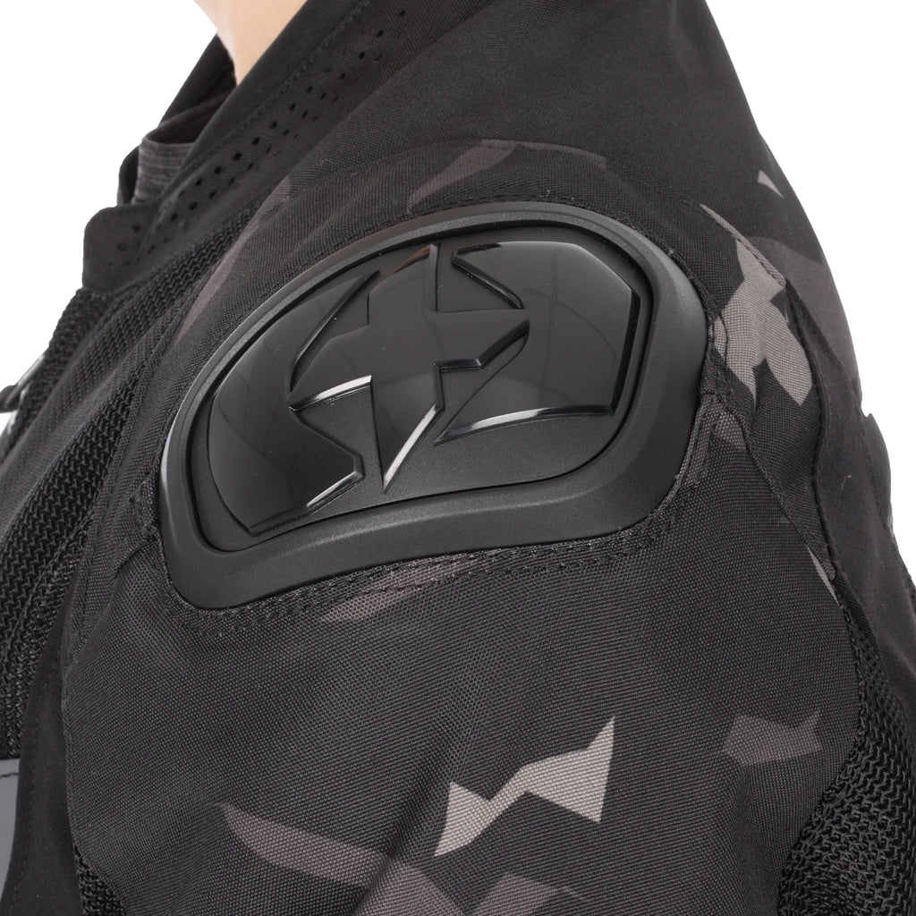 Oxford Omega 1.0 Air Mesh Jacket in Blk/Wht, Blk/Grn & Blk/Camo/Fluo - TM25310..