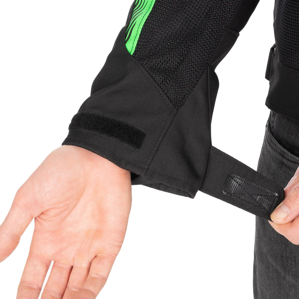 Oxford Omega 1.0 Air Mesh Jacket in Blk/Wht, Blk/Grn & Blk/Camo/Fluo - TM25310..