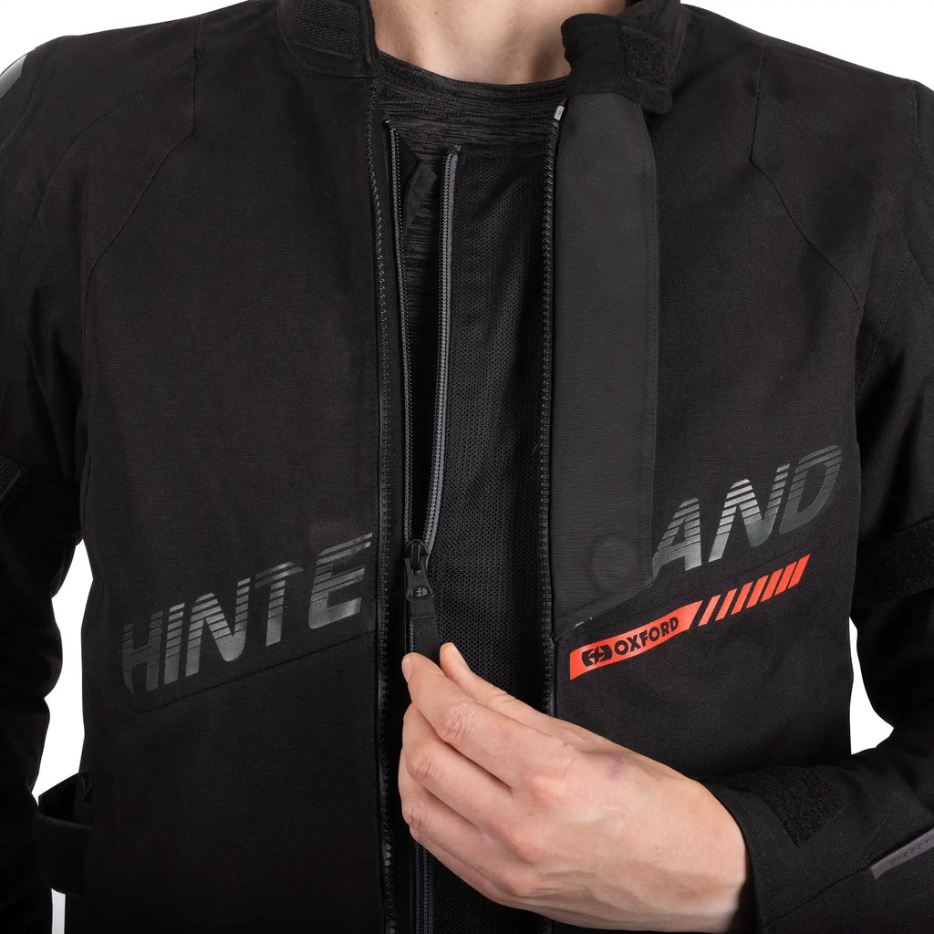 *NEW* Oxford Hinterland 2.0 Dry2Dry Trilaminate Men’s Jacket in Black/Grey/Fluo, Stealth Black or Black/Desert/Orange - TM25360..