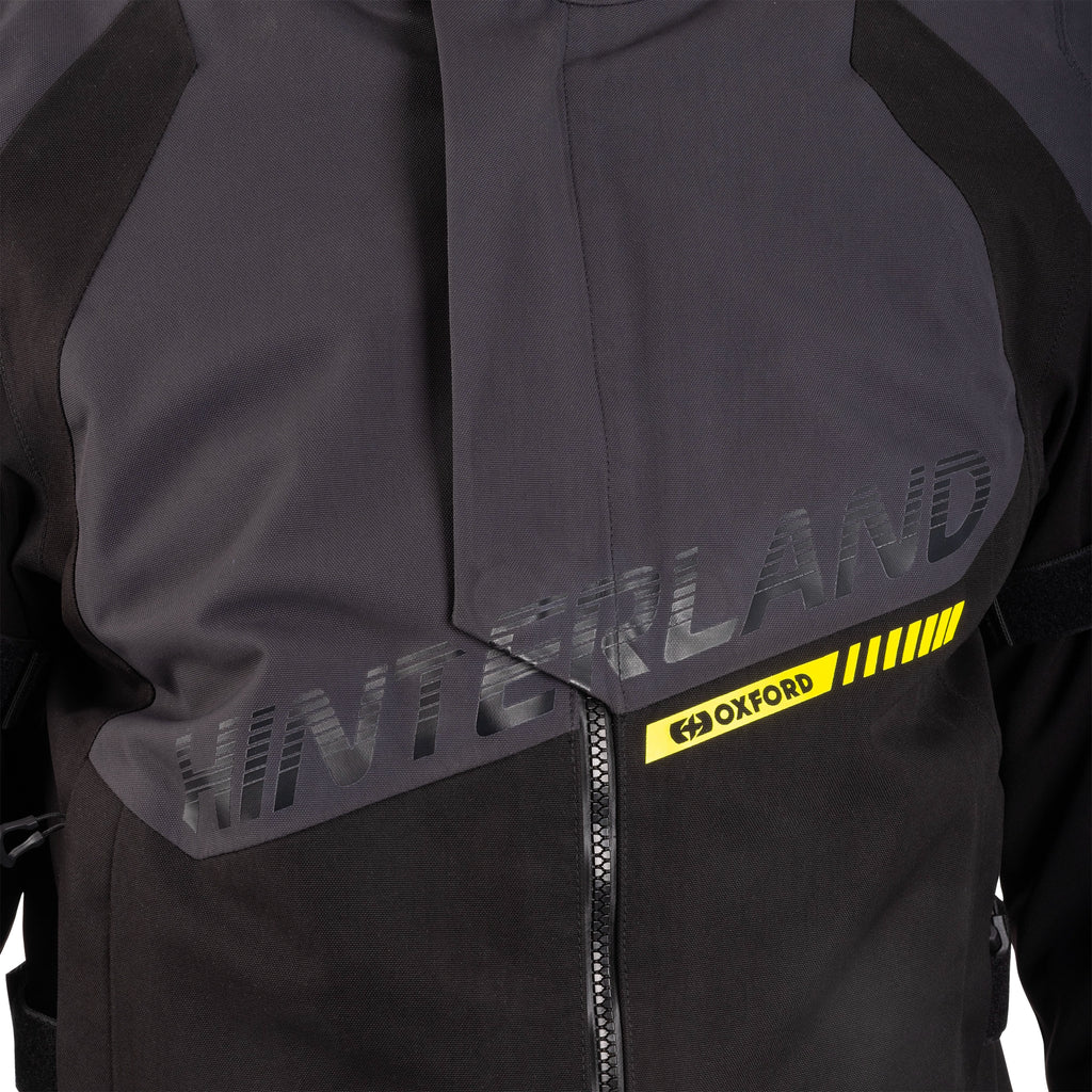 *NEW* Oxford Hinterland 2.0 Dry2Dry Trilaminate Men’s Jacket in Black/Grey/Fluo, Stealth Black or Black/Desert/Orange - TM25360..
