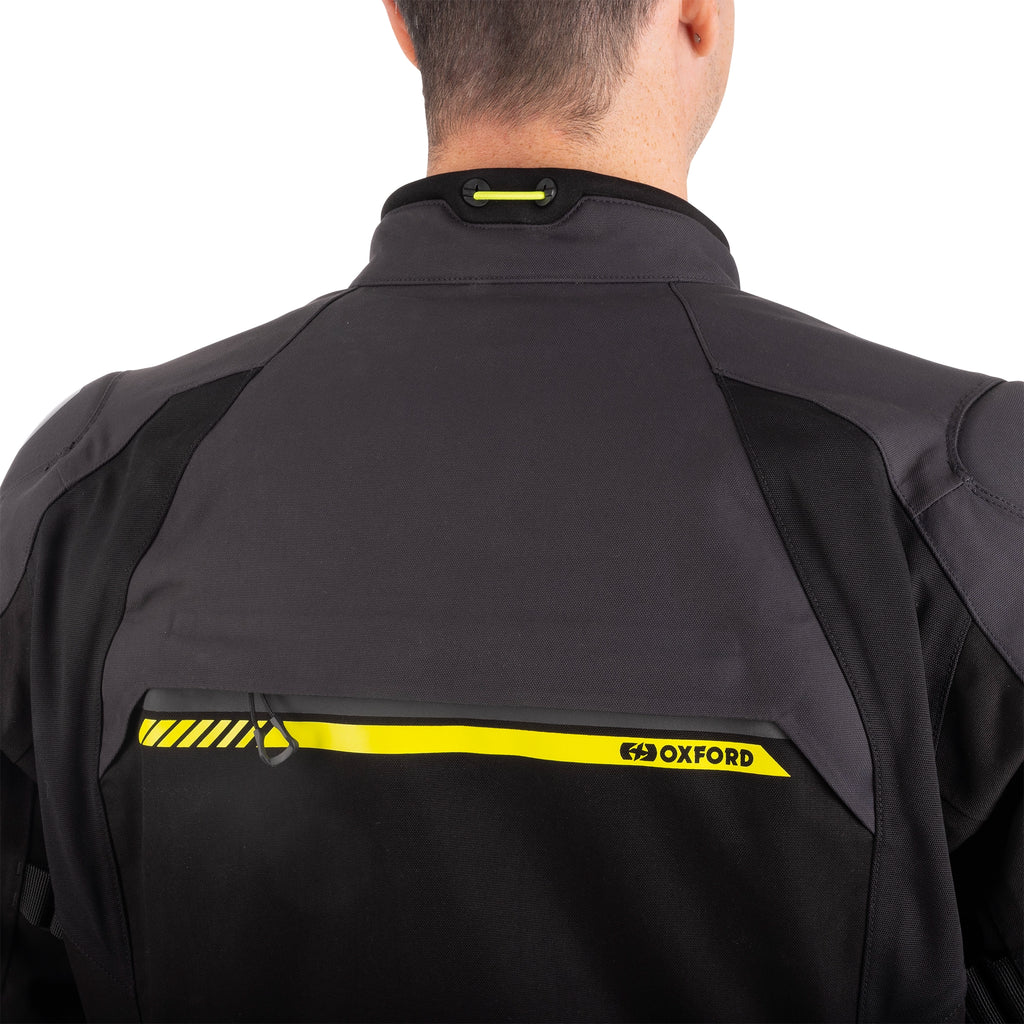 *NEW* Oxford Hinterland 2.0 Dry2Dry Trilaminate Men’s Jacket in Black/Grey/Fluo, Stealth Black or Black/Desert/Orange - TM25360..