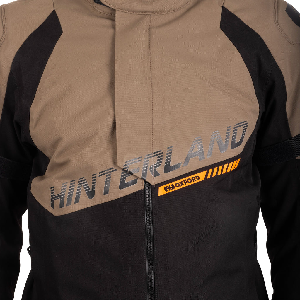 *NEW* Oxford Hinterland 2.0 Dry2Dry Trilaminate Men’s Jacket in Black/Grey/Fluo, Stealth Black or Black/Desert/Orange - TM25360..