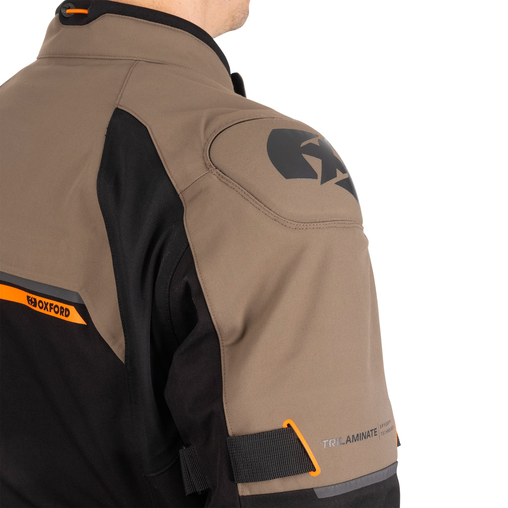 *NEW* Oxford Hinterland 2.0 Dry2Dry Trilaminate Men’s Jacket in Black/Grey/Fluo, Stealth Black or Black/Desert/Orange - TM25360..