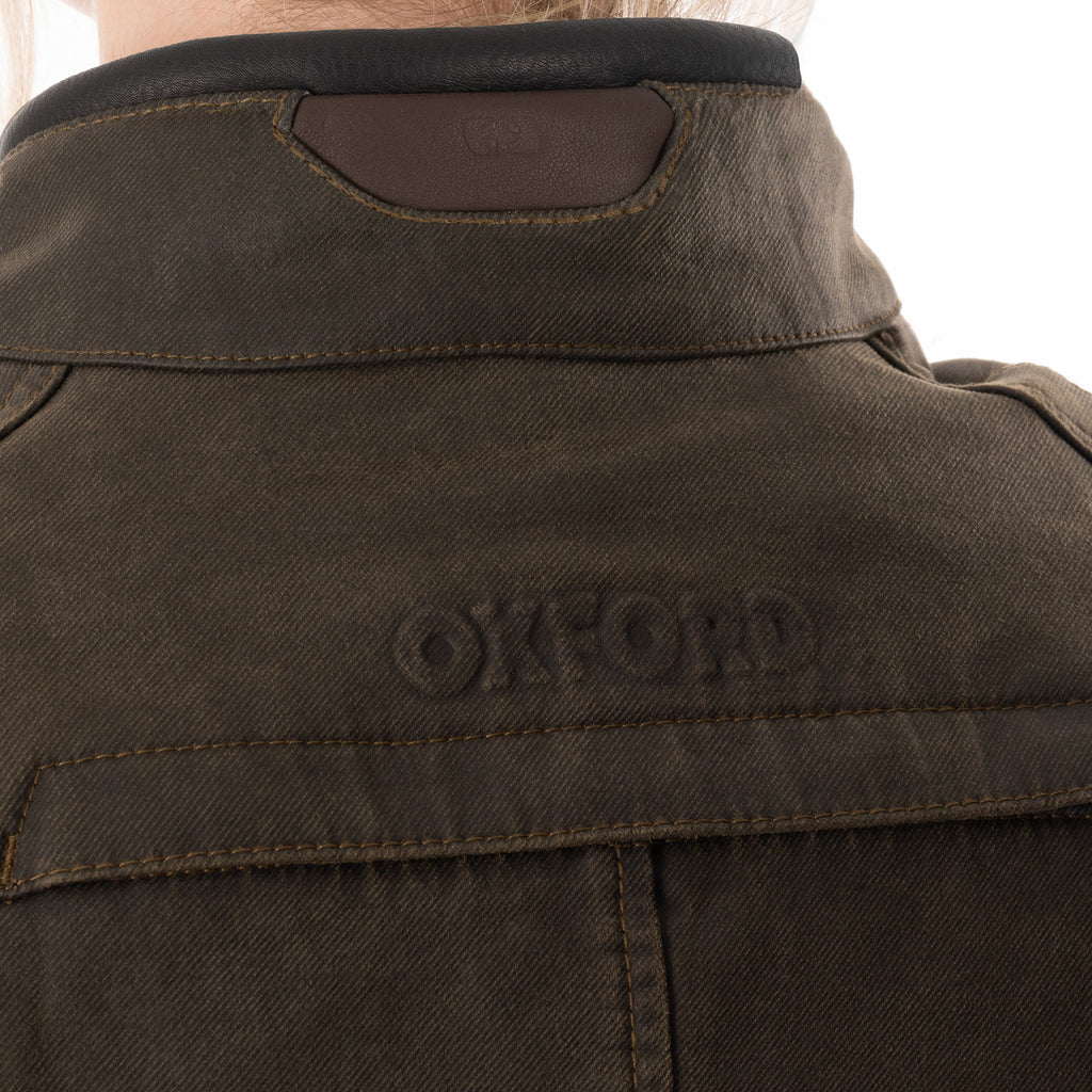 Oxford Sterling Dry2Dry Wax Cotton Women‘s Jacket in Black or Khaki - TW24020...