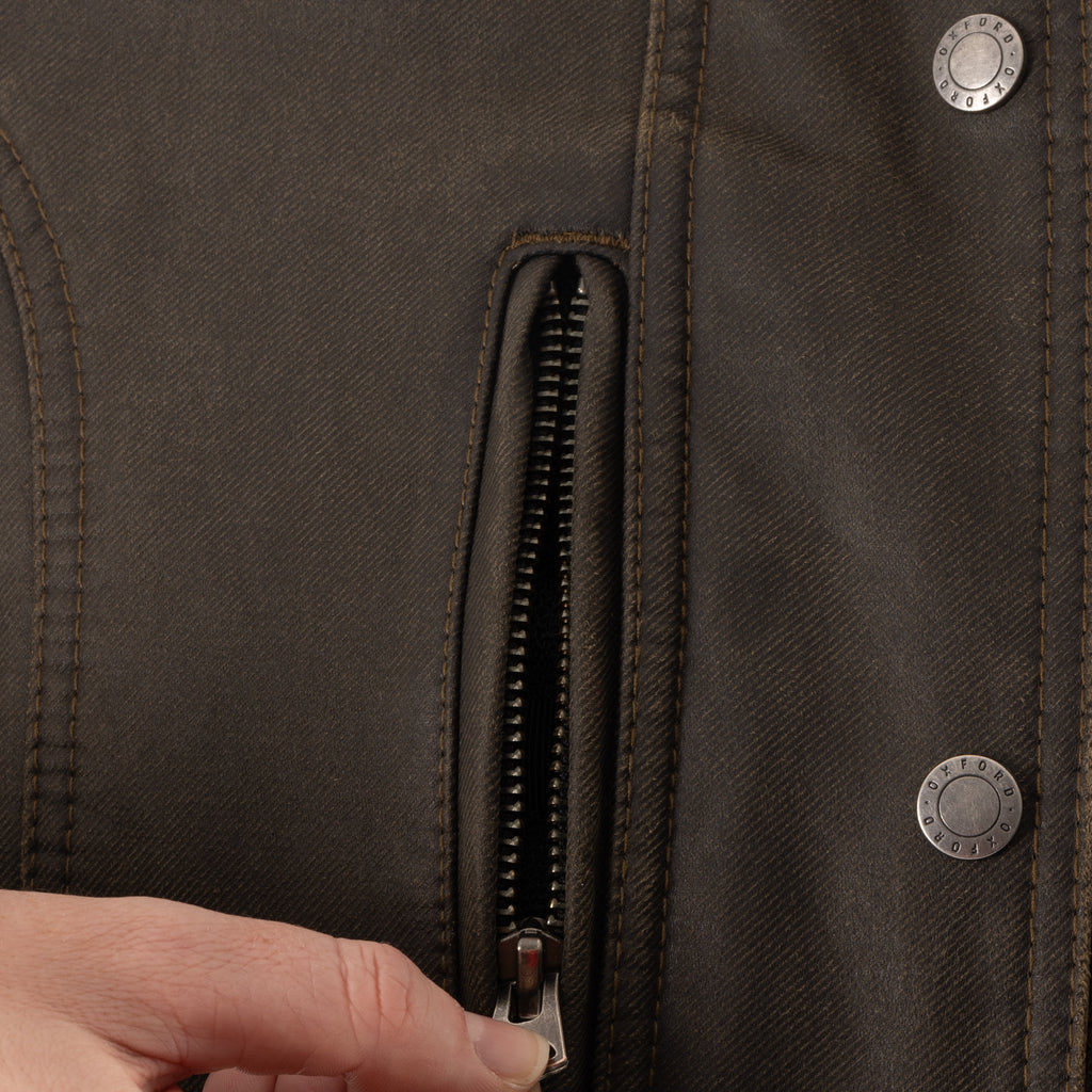 Oxford Sterling Dry2Dry Wax Cotton Women‘s Jacket in Black or Khaki - TW24020...