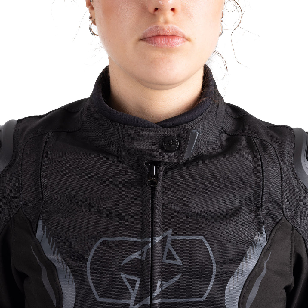 Oxford Omega 1.0 Dry2Dry Women’s Jacket in Stealth Black or Black/Camo/Red - TW24310...