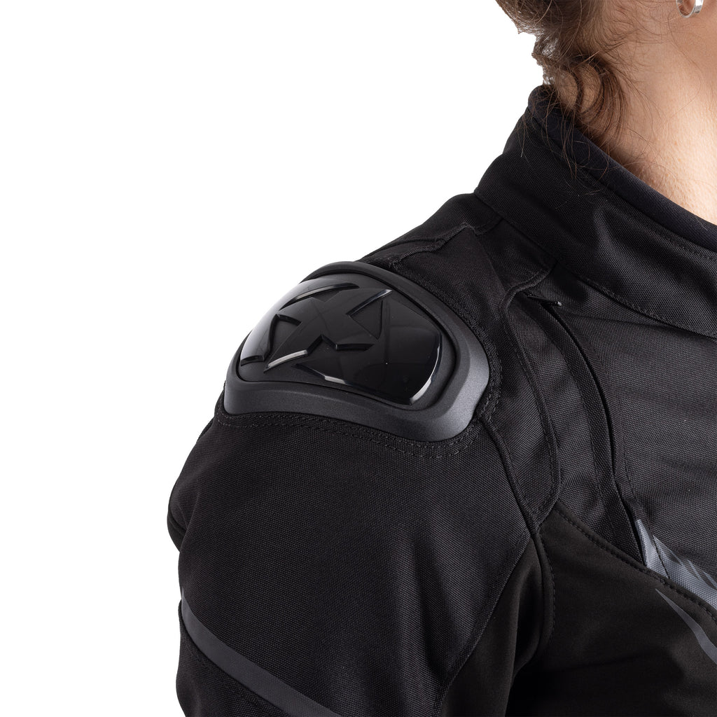 Oxford Omega 1.0 Dry2Dry Women’s Jacket in Stealth Black or Black/Camo/Red - TW24310...